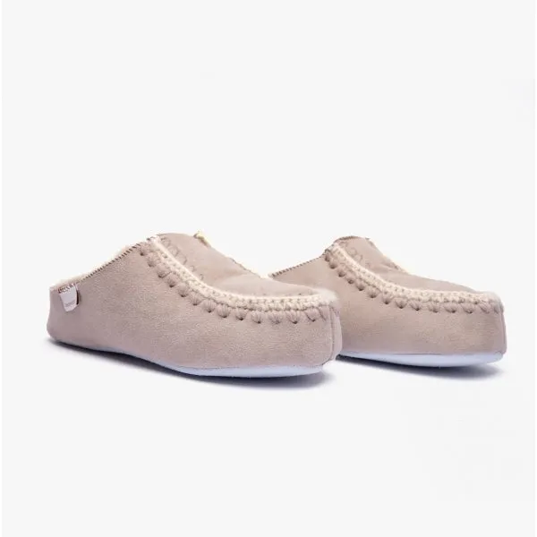 BEATRICE Ladies Sheepskin Slippers Stone sold by Shuperb product image thumbnail 2