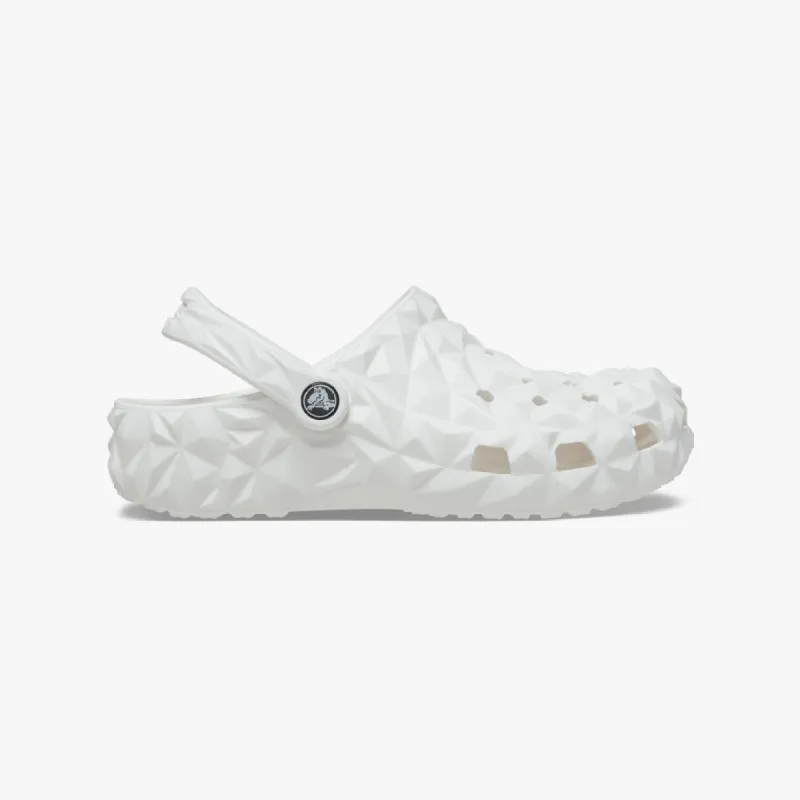 Crocs 209563-100 CLASSIC GEOMETRIC Unisex Clogs White sold by Shuperb