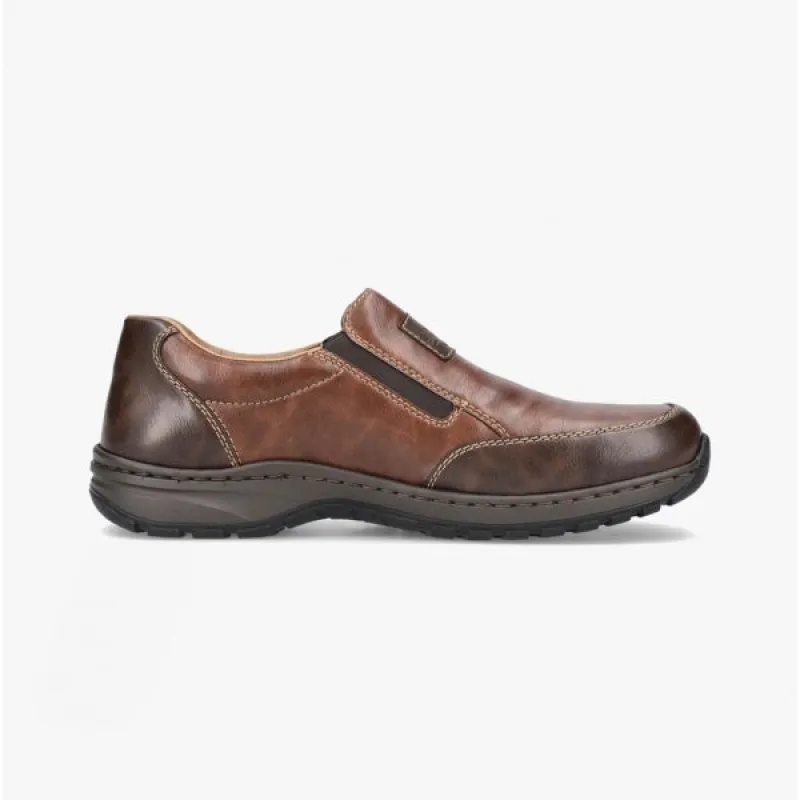 Rieker 03354-26 Mens Shoes Brown sold by Shuperb
