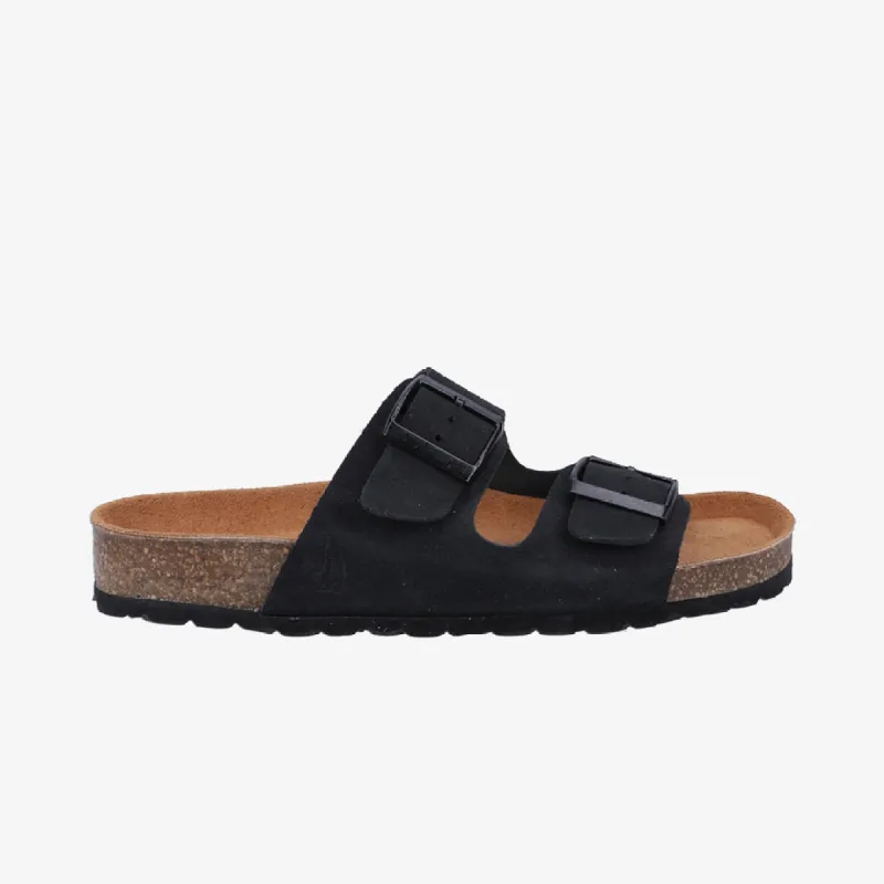 Hush Puppies Hush Puppies BLAIRE Womens Cross Strap Sandals Black sold by Shuperb