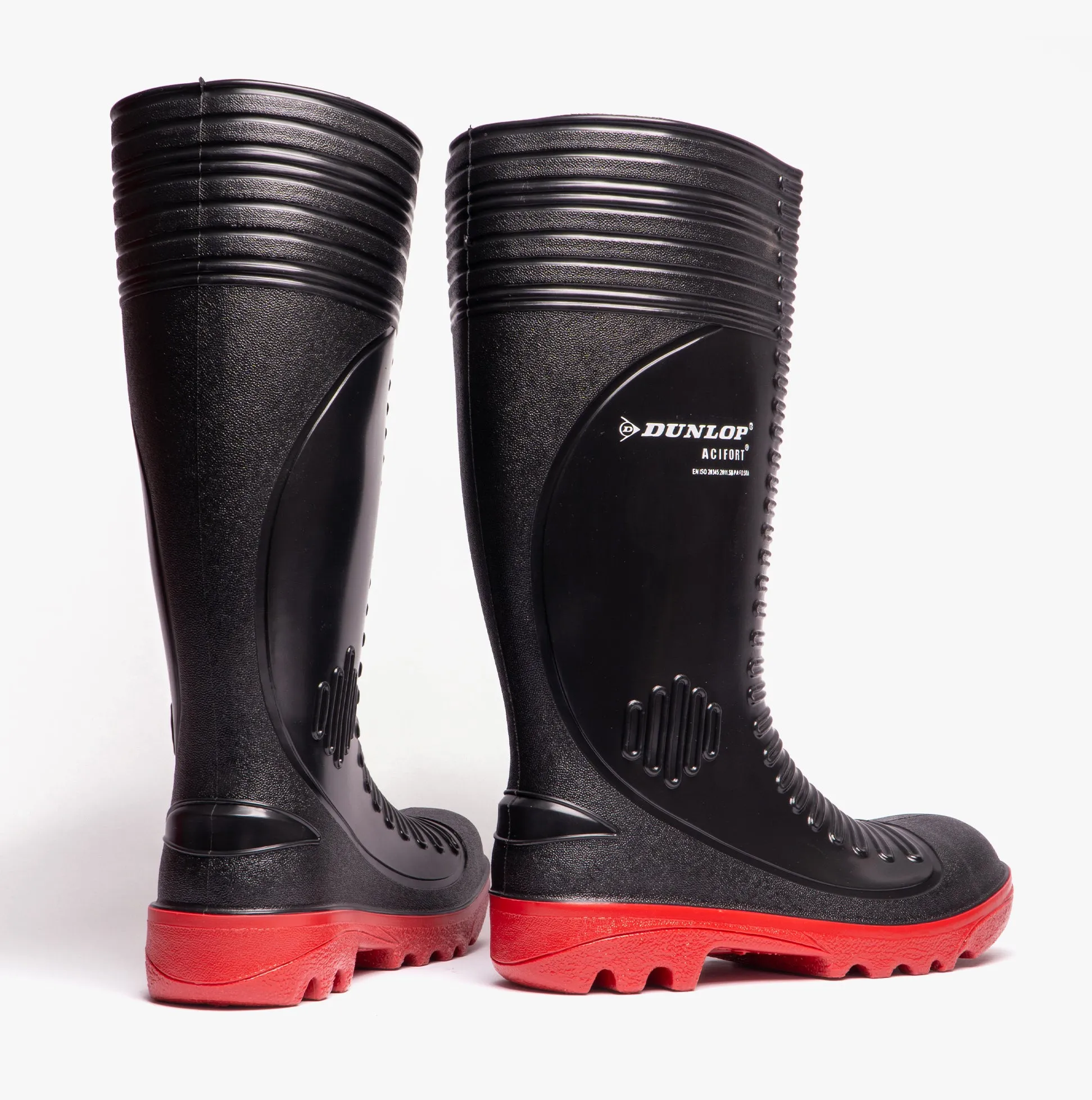 Dunlop ACIFORT Mens Safety Wellington Boots Black sold by Shuperb product image thumbnail 3