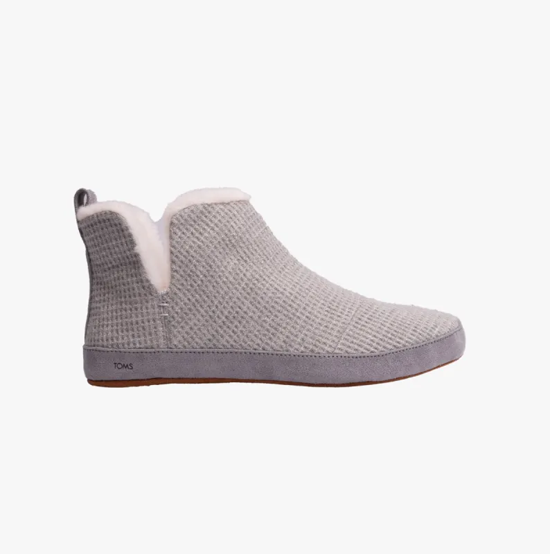 TOMS LOLA Womens Slippers Drizzle Grey sold by Shuperb