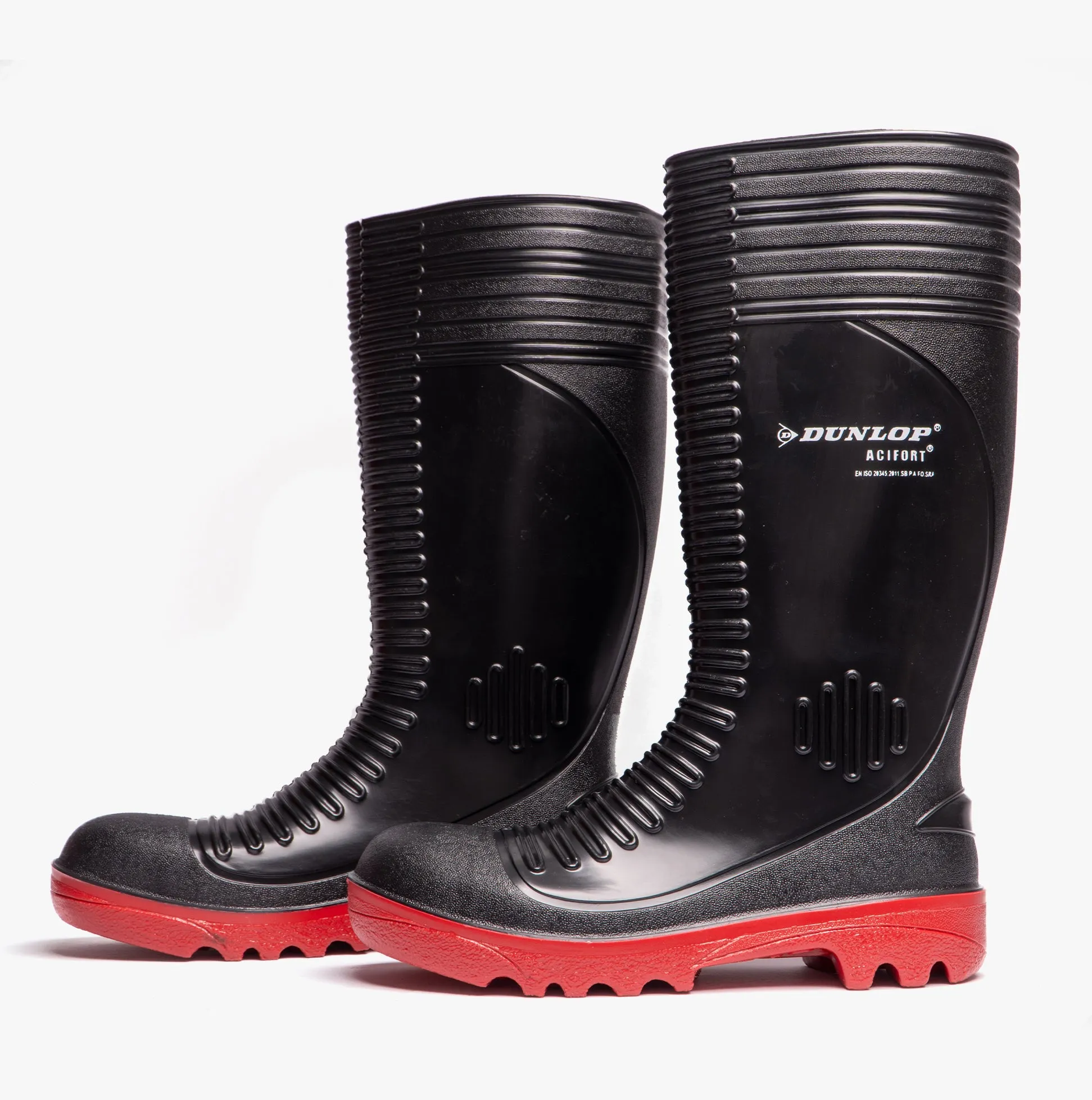 Dunlop ACIFORT Mens Safety Wellington Boots Black sold by Shuperb product image thumbnail 5