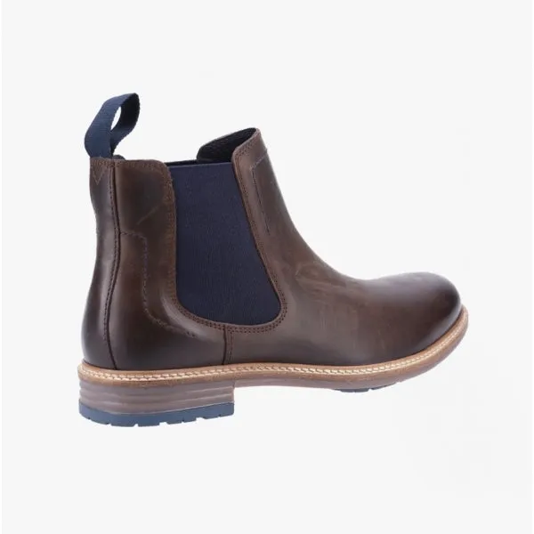 Hush Puppies JUSTIN CHELSEA Mens Leather Chelsea Boots Brown sold by Shuperb product image thumbnail 2