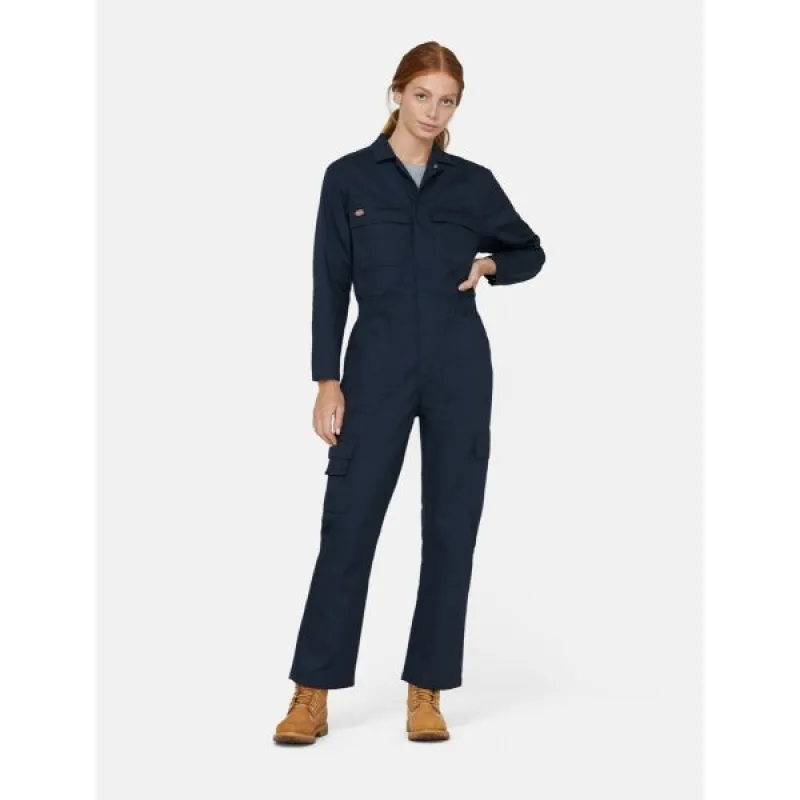 EVERYDAY Ladies Coverall Navy Blue made by Dickies