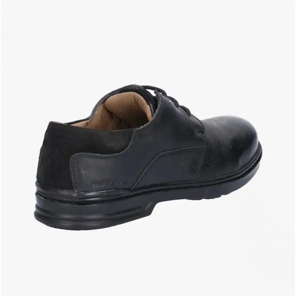 Hush Puppies MAX HANSTON Mens Leather Shoes Black sold by Shuperb product image thumbnail 4