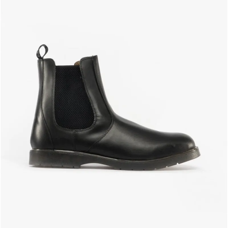 Grafters BELGRAVIA Unisex Chelsea Boots Black sold by Shuperb