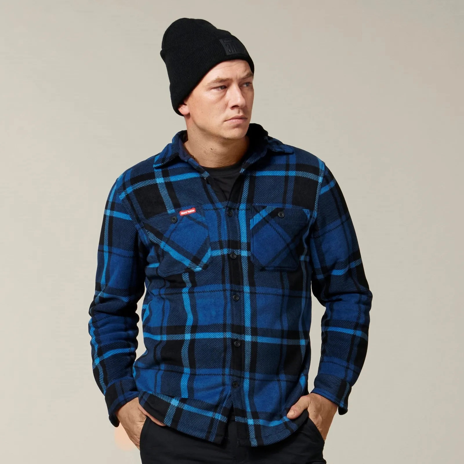 Hard Yakka 3056 BEANIE Unisex Adults Beanie Black sold by Shuperb