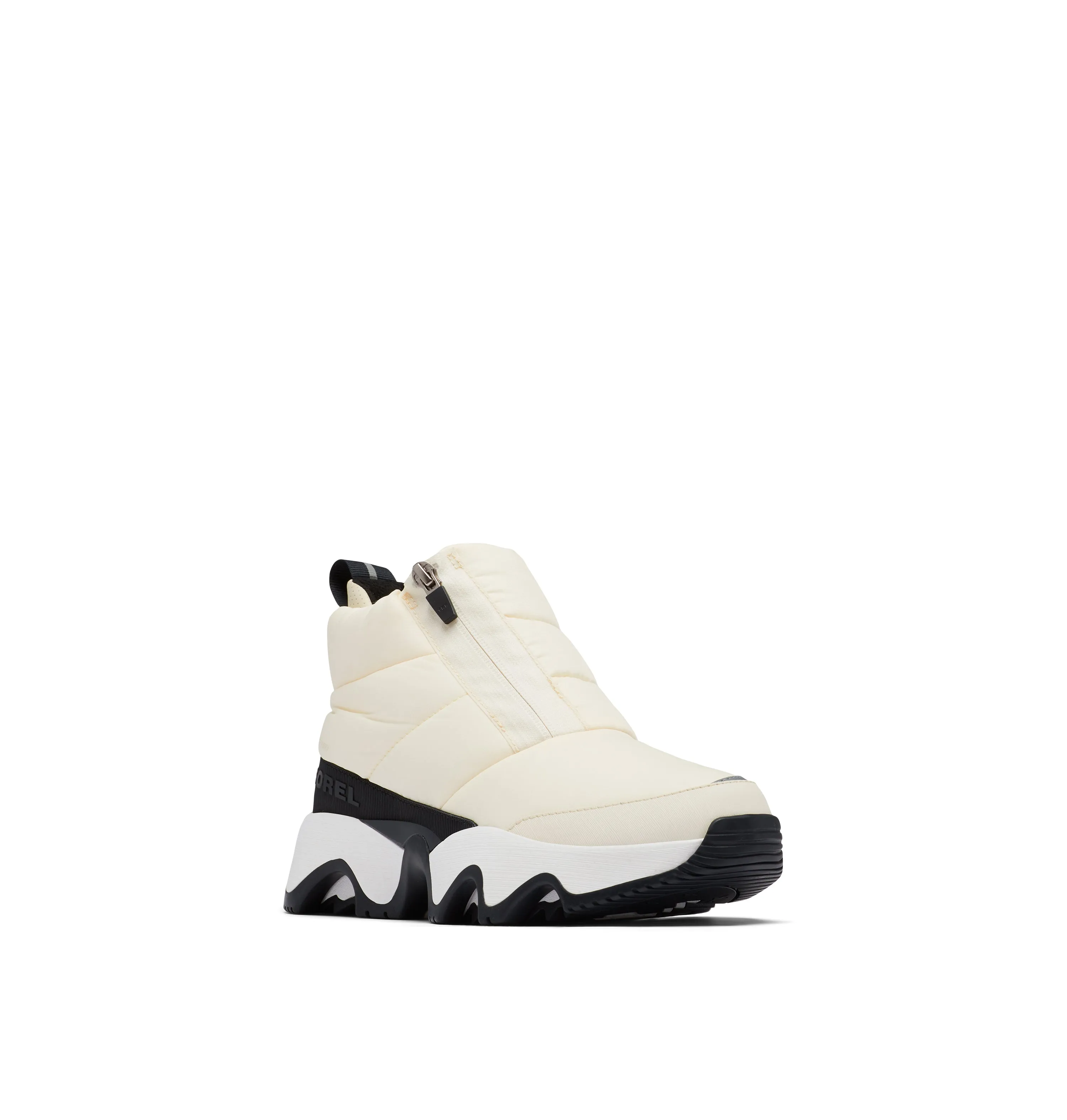 Sorel KINETIC IMPACT PUFFY ZIP Womens Winter Boots White sold by Shuperb