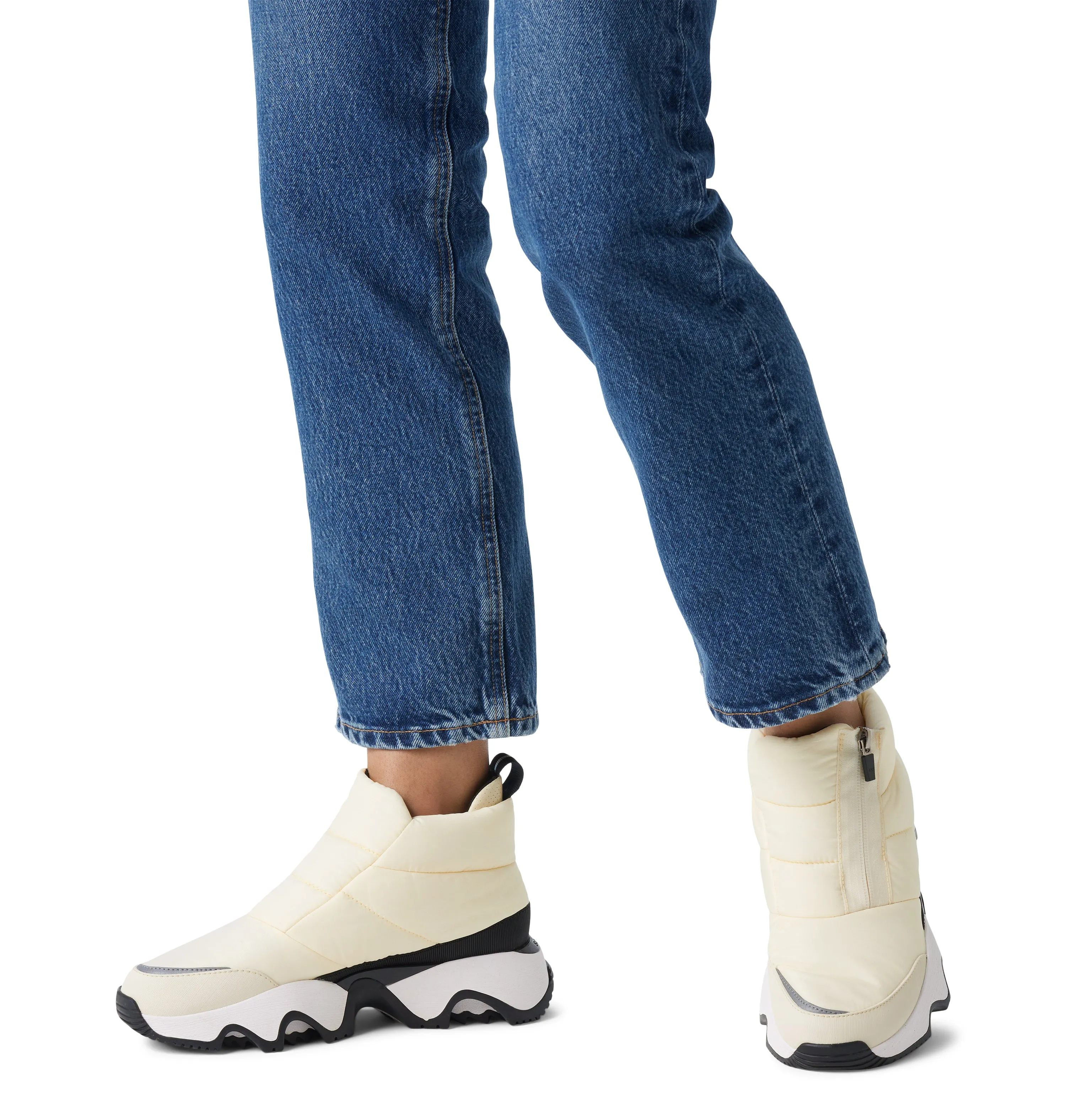 Sorel KINETIC IMPACT PUFFY ZIP Womens Winter Boots White sold by Shuperb product image thumbnail 2