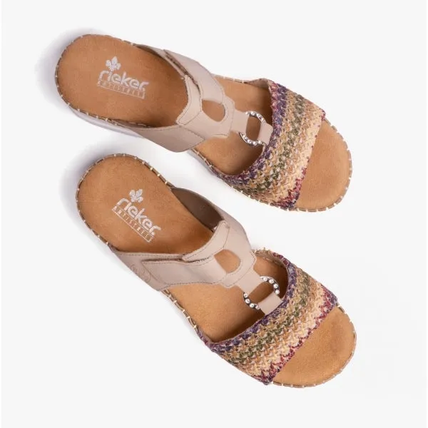 Rieker V1243-90 Womens Mules Multi sold by Shuperb product image thumbnail 4