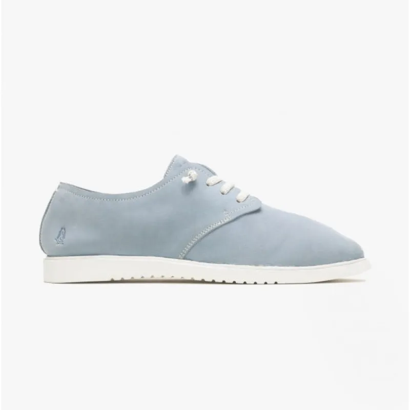 Hush Puppies EVERYDAY Womens Leather Casual Shoes Blue sold by Shuperb