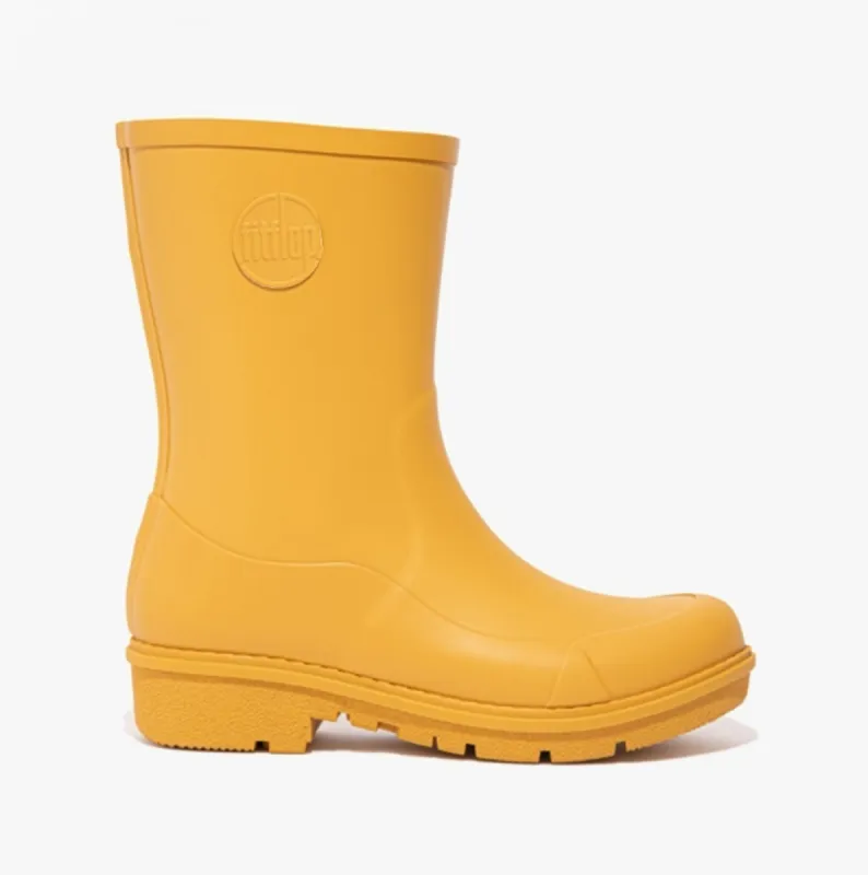WONDERWELLY SHORT Ladies Wellington Boots Sunflower sold by Shuperb