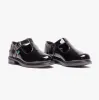 Kickers 116228 LACH T-BAR Girls School Shoes Black Patent sold by Shuperb