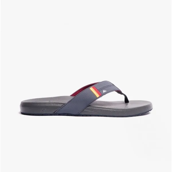 CUSHION PHANTOM Mens Flip-Flops Grey/Ocean Sunset sold by Shuperb