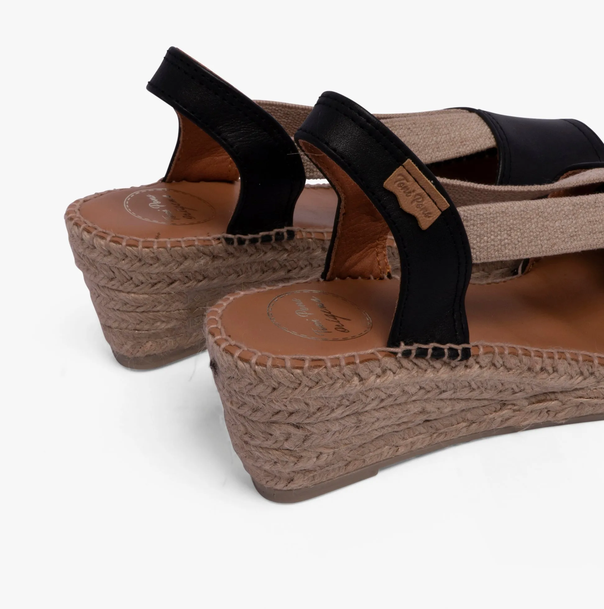 Toni Pons TEIDE-P Womens Espadrille Sandals Black sold by Shuperb product image thumbnail 3