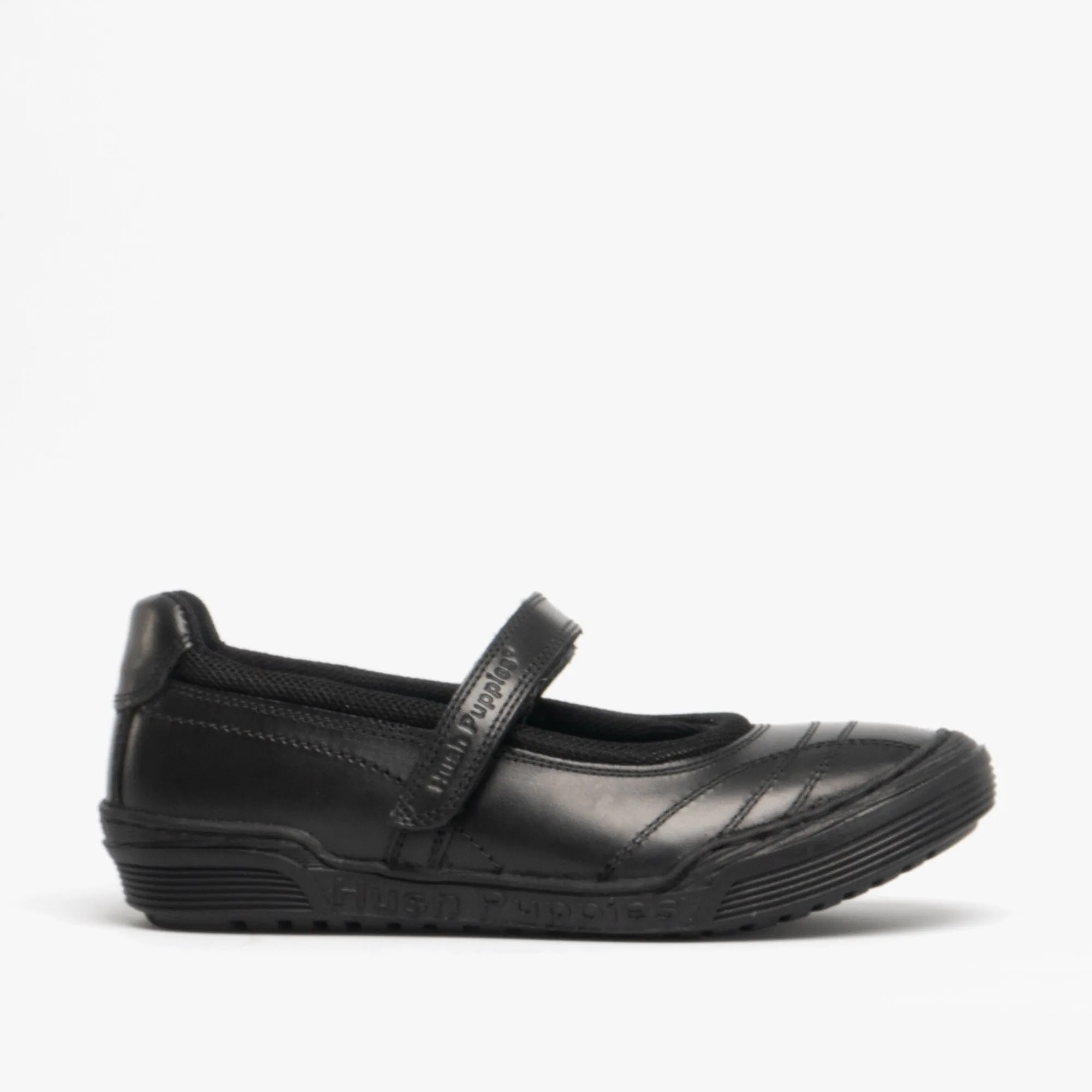 AMELIA JUNIOR Girls Leather Mary Jane School Shoes Black sold by Shuperb