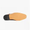 HARRY Boys Wing Capped Brogue Oxford Shoe Dark Tan/Navy sold by Shuperb
