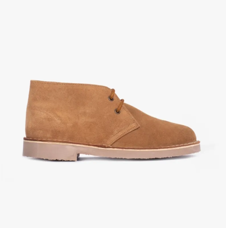 Roamers M467BS Unisex Desert Boots Sand sold by Shuperb