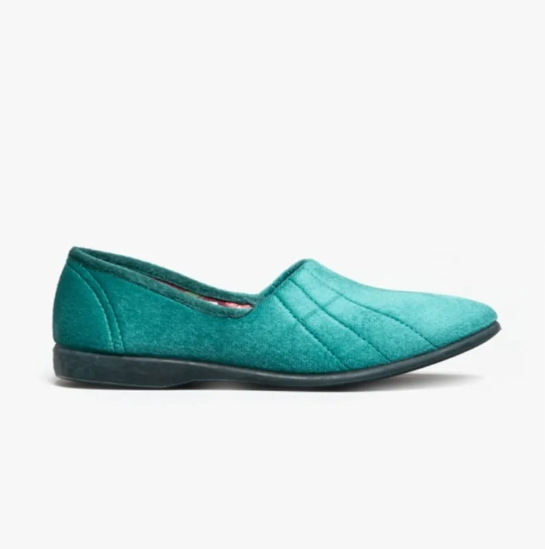 GBS AUDREY Slip On Womens Slippers Ocean sold by Shuperb