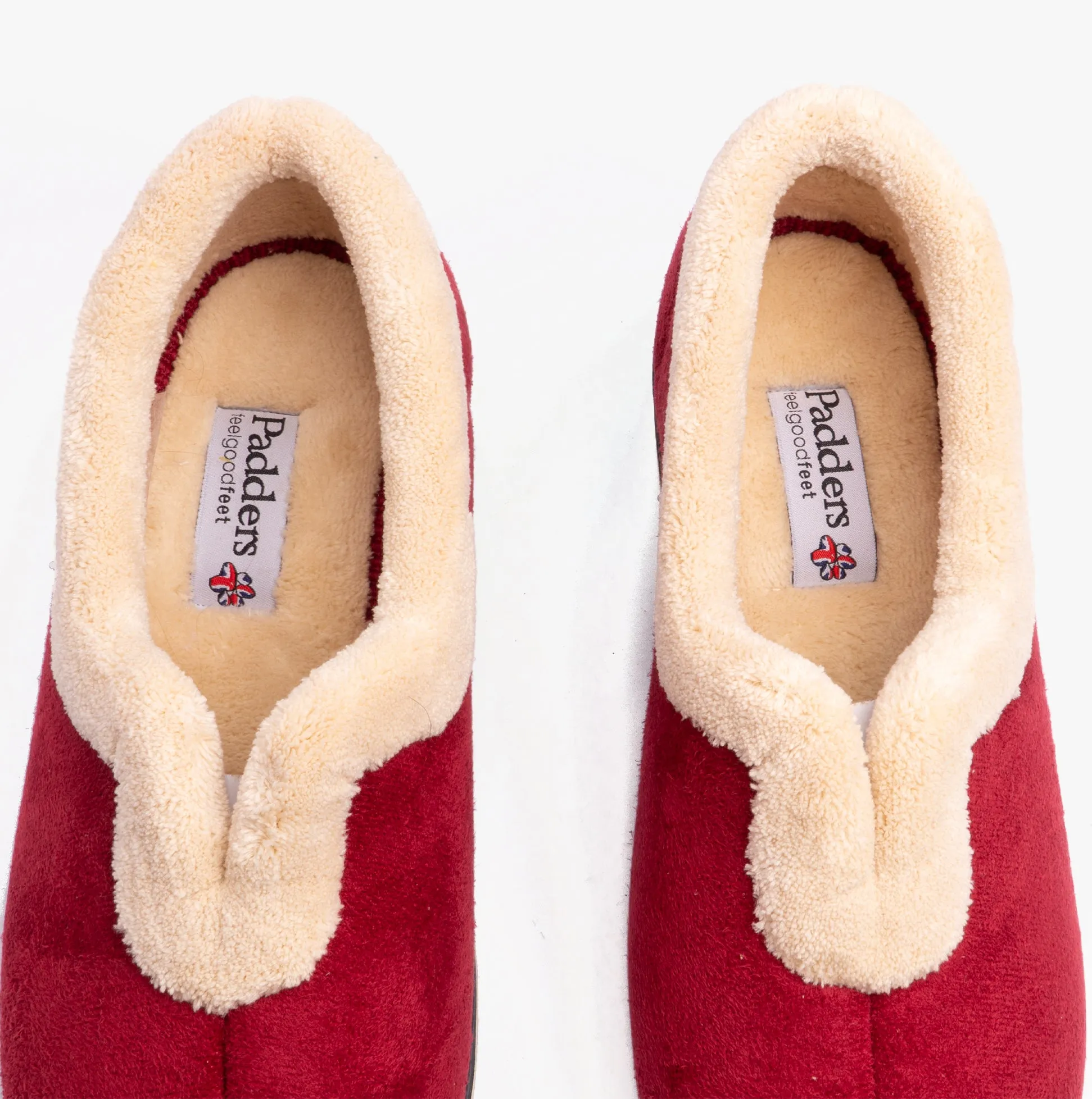 Padders CARMEN Womens (2E Fit) Full Slippers Red sold by Shuperb product image thumbnail 4