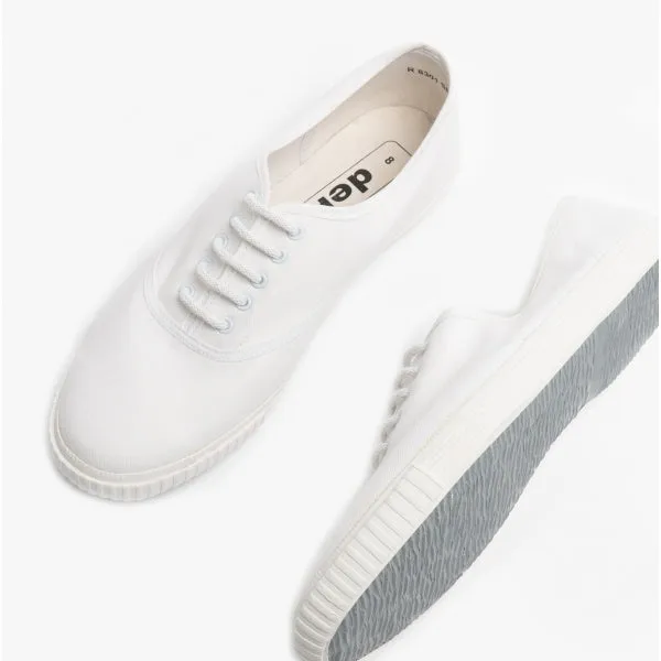 DEK R6301SR Mens Canvas Lace Up Shoes White sold by Shuperb product image thumbnail 2