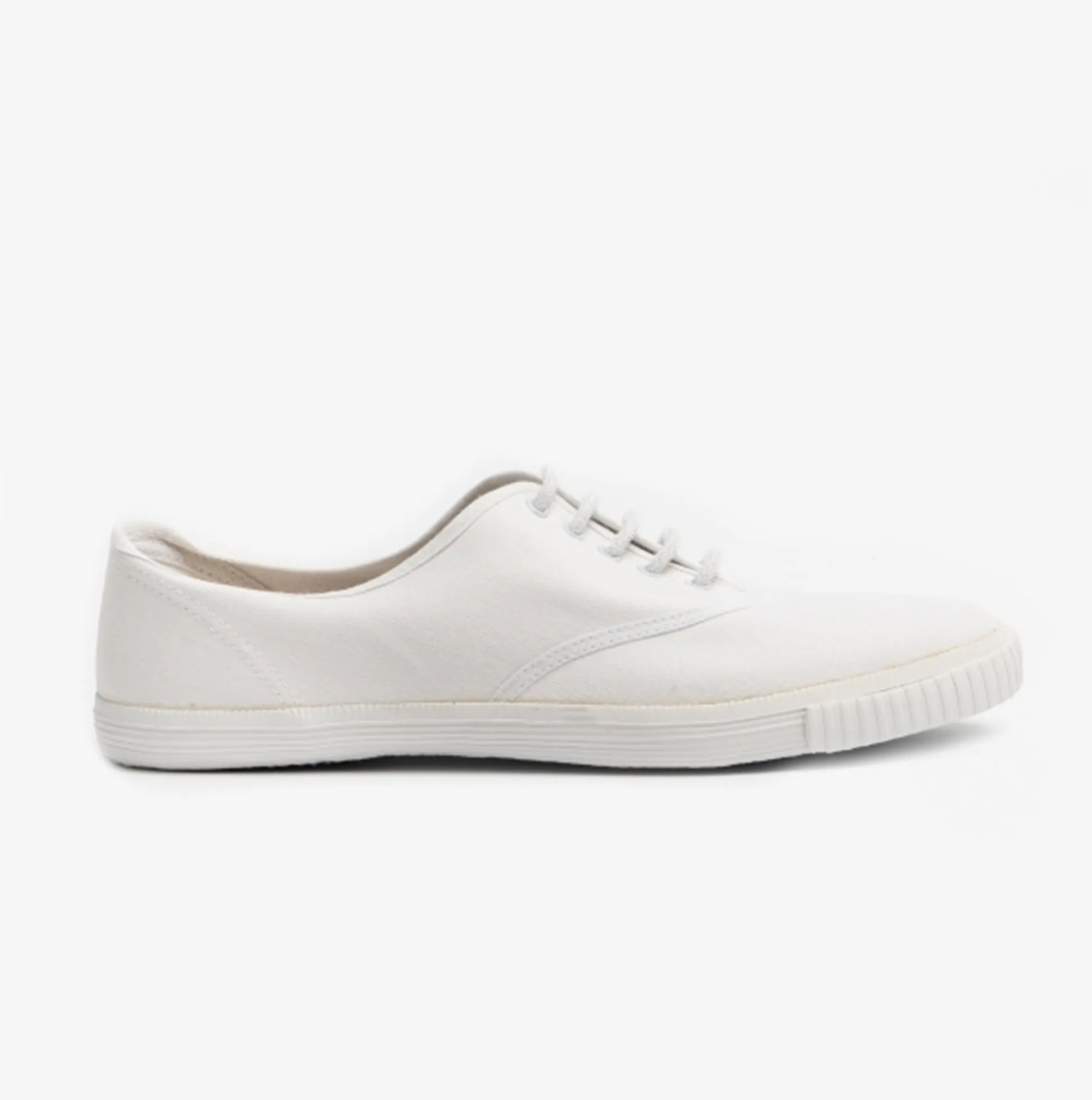 DEK R6301SR Mens Canvas Lace Up Shoes White sold by Shuperb