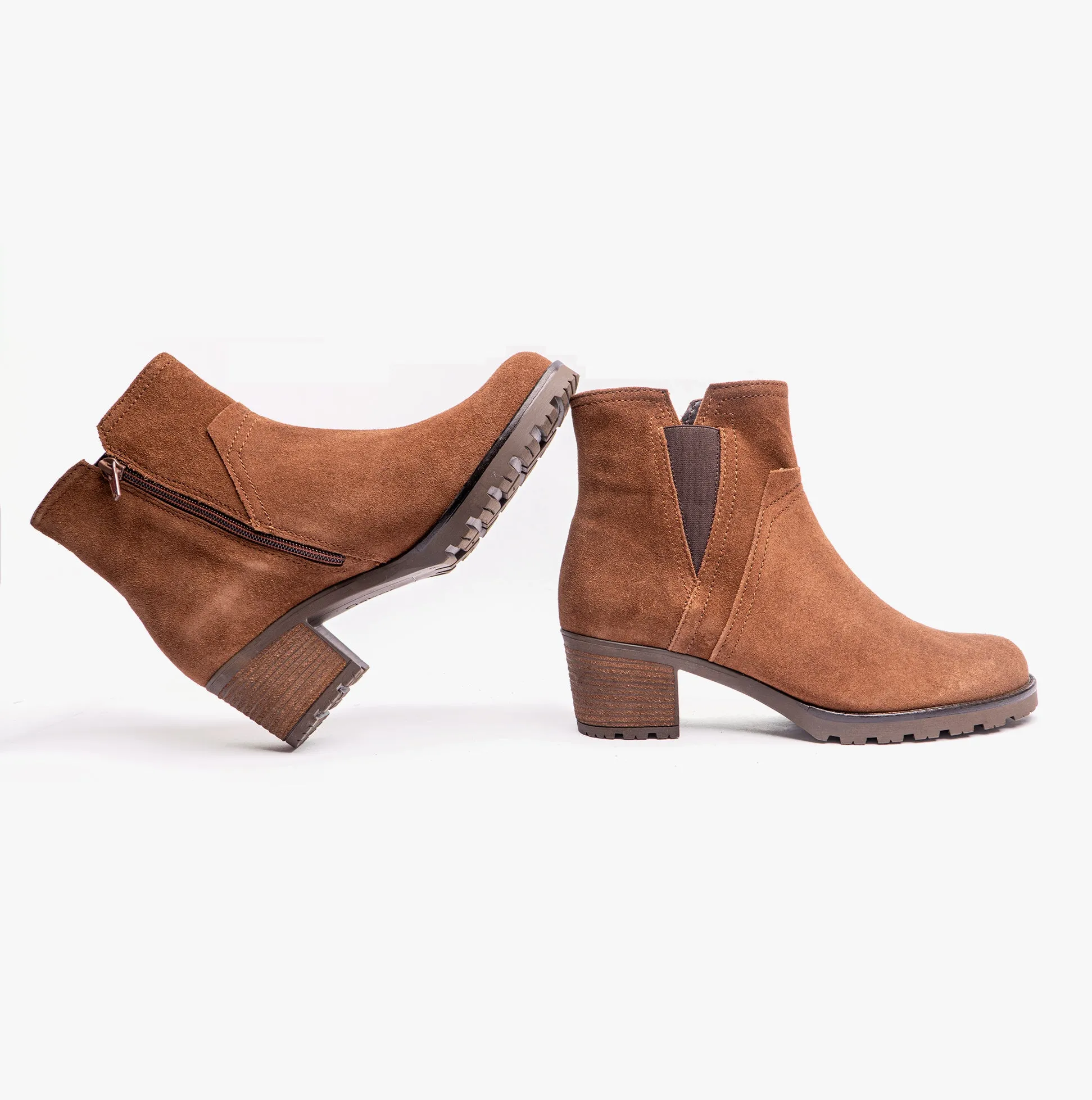 INVITATION Womens Ankle Boots Dark Brown sold by Shuperb product image thumbnail 3