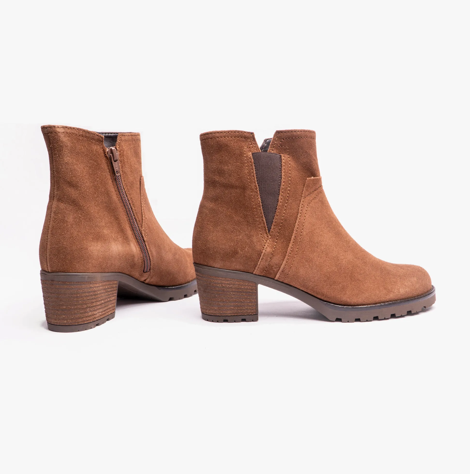 INVITATION Womens Ankle Boots Dark Brown sold by Shuperb product image thumbnail 2