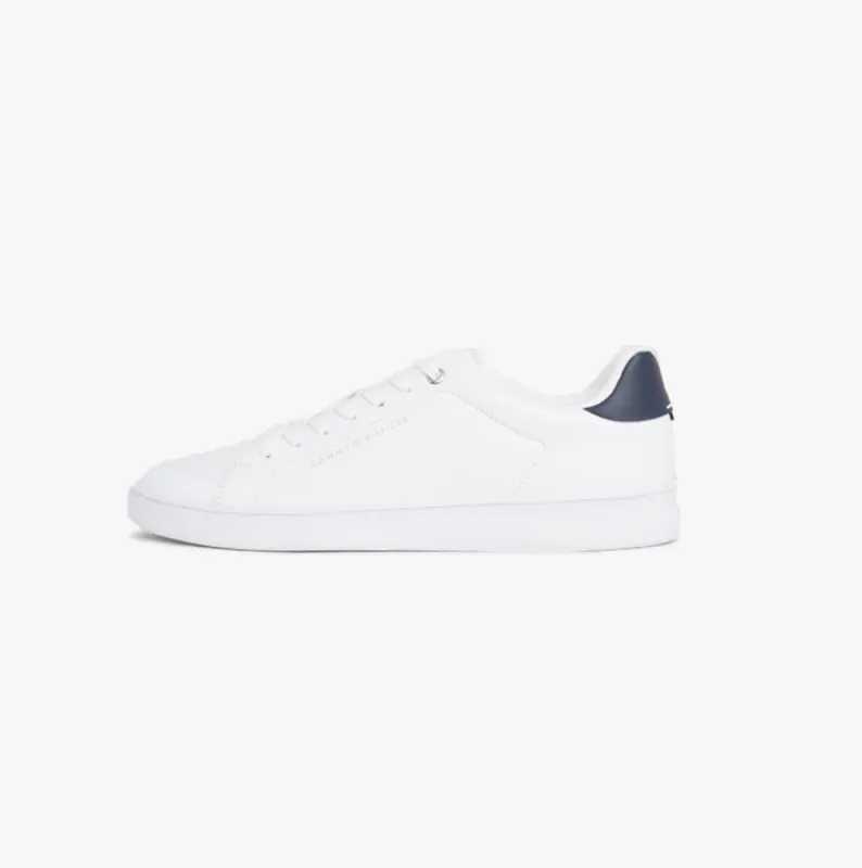 COURT CUPSOLE LEATHER GOLD Mens Trainers White sold by Shuperb