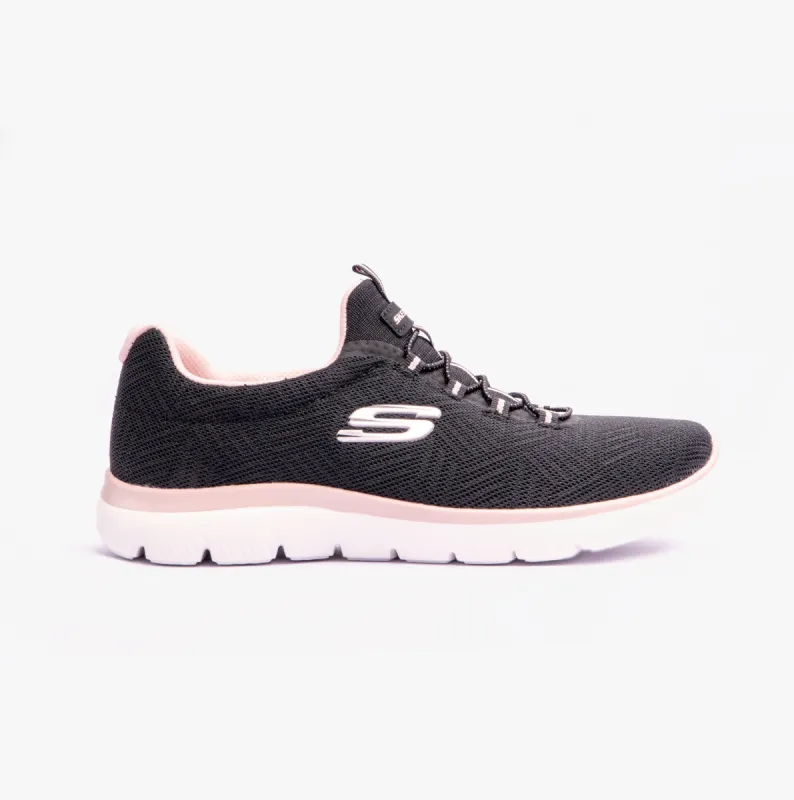SUMMITS Womens Trainers Black/Pink sold by Shuperb