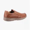 Hush Puppies AARON Mens Leather Slip-On Shoes Brown sold by Shuperb