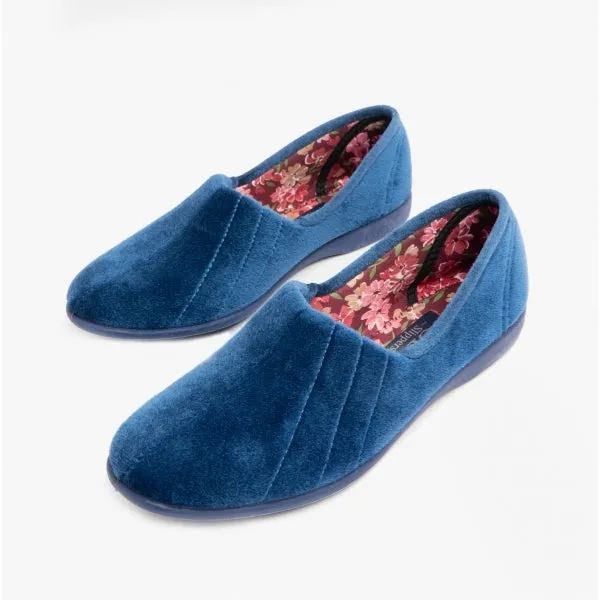 AUDREY Ladies Slippers Blueberry sold by Shuperb product image thumbnail 2