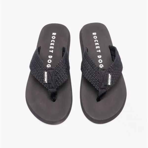 Rocket Dog ADIOS Womens Flip-Flops Black sold by Shuperb product image thumbnail 5