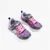 STAR SPARKS Girls Light-Up Trainers Black/Multi sold by Shuperb