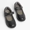 JR GIOIA Ballerina School Shoes Black sold by Shuperb