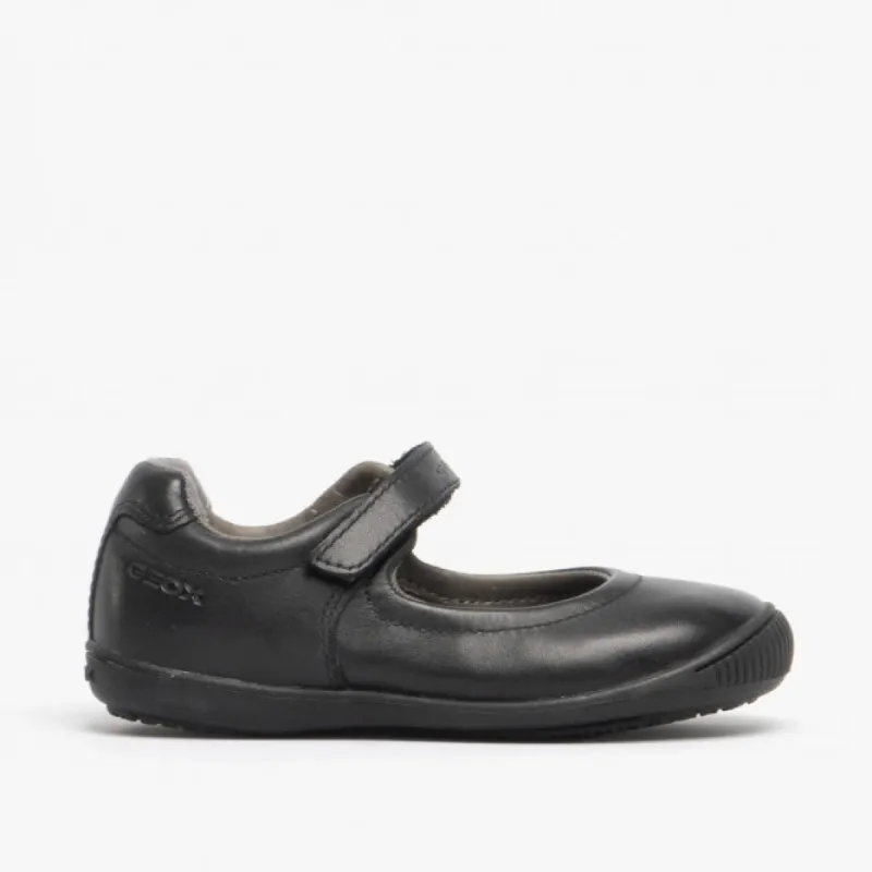 JR GIOIA Ballerina School Shoes Black sold by Shuperb