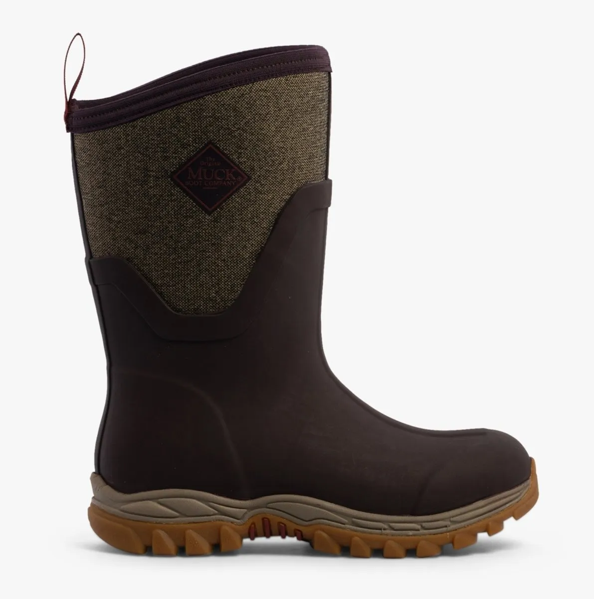 Muck Boots ARCTIC SPORT 2 MID Womens Rubber Wellington Boots Wine sold by Shuperb product image thumbnail 2