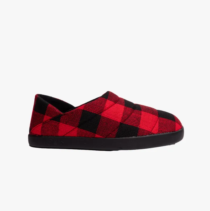 EZRA Mens Slippers Red sold by Shuperb