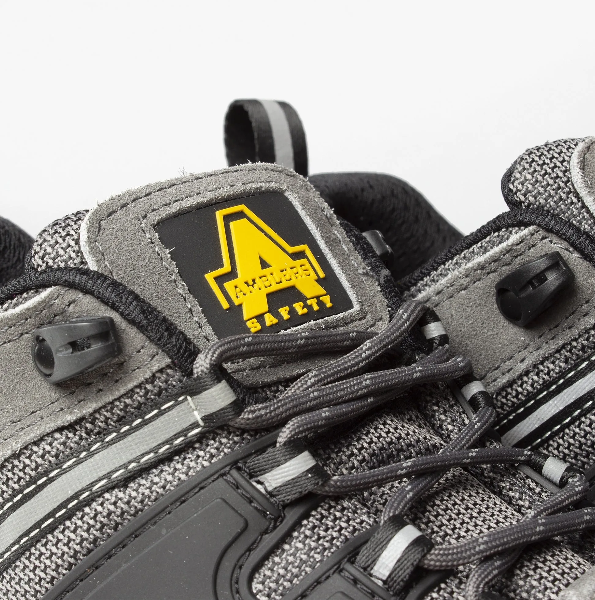 FS188N Mens Leather Safety Trainers Grey sold by Shuperb product image thumbnail 5