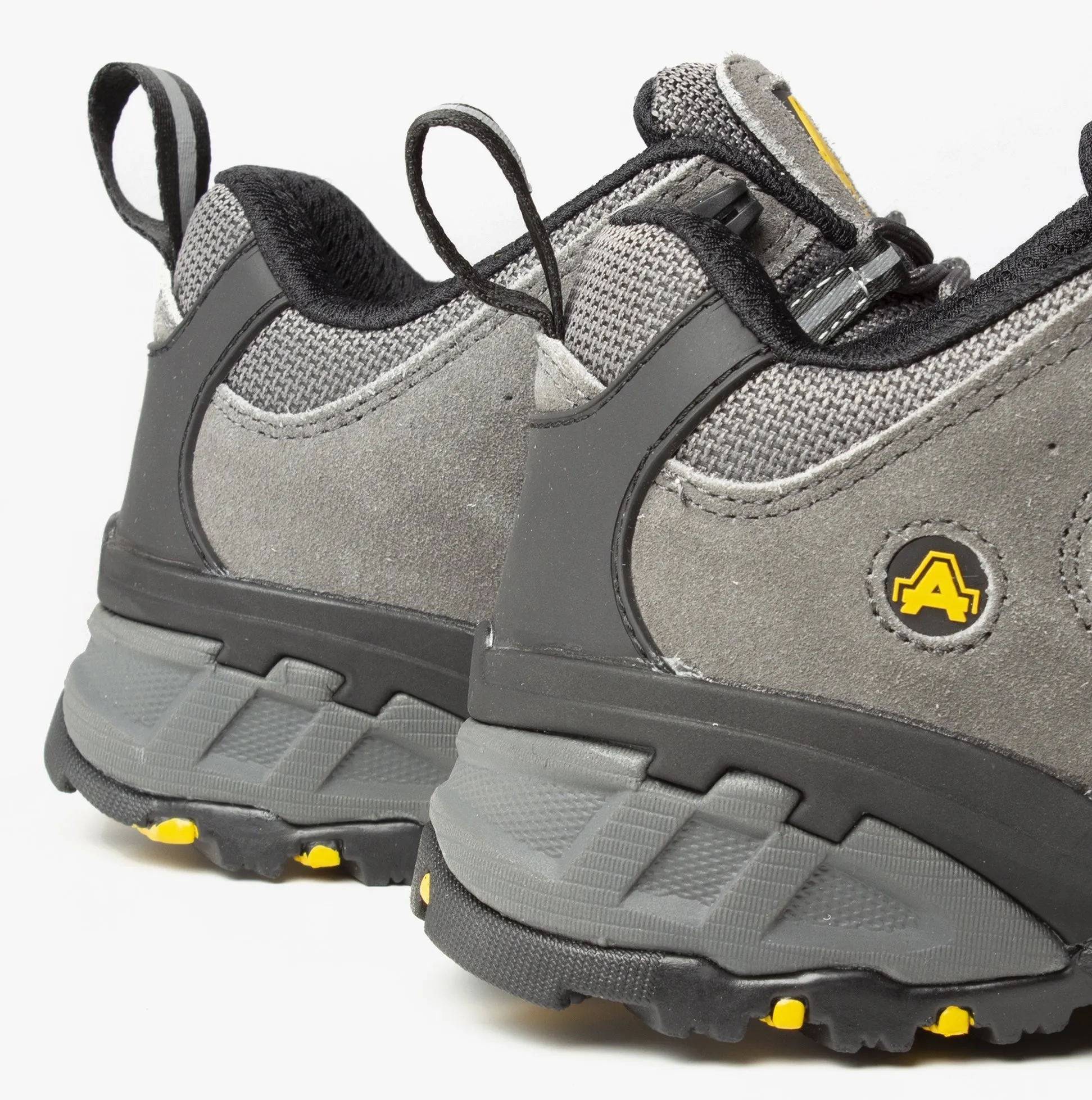 FS188N Mens Leather Safety Trainers Grey sold by Shuperb product image thumbnail 3