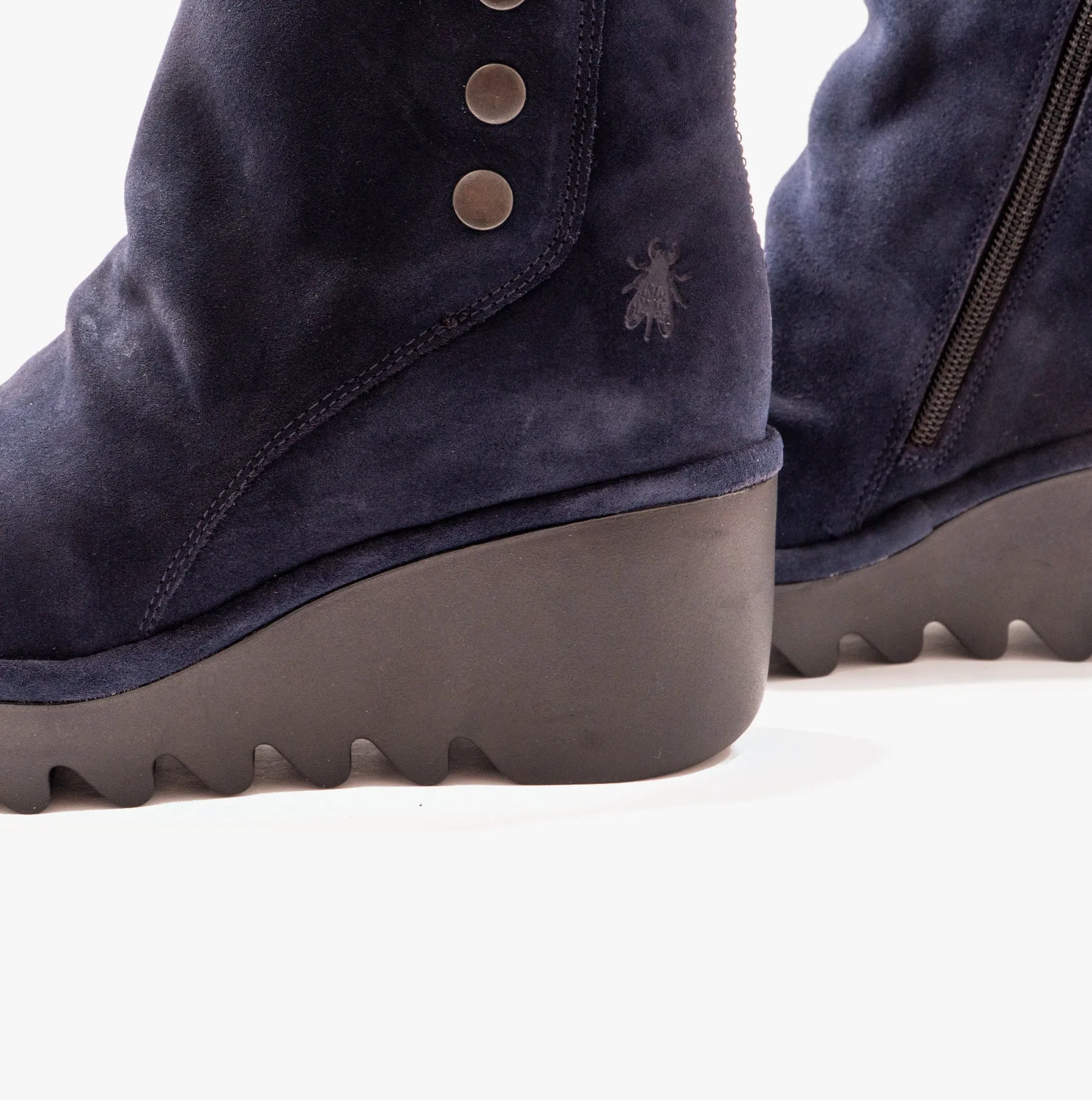 BROM344FLY Womens Ankle Boots Navy sold by Shuperb product image thumbnail 5