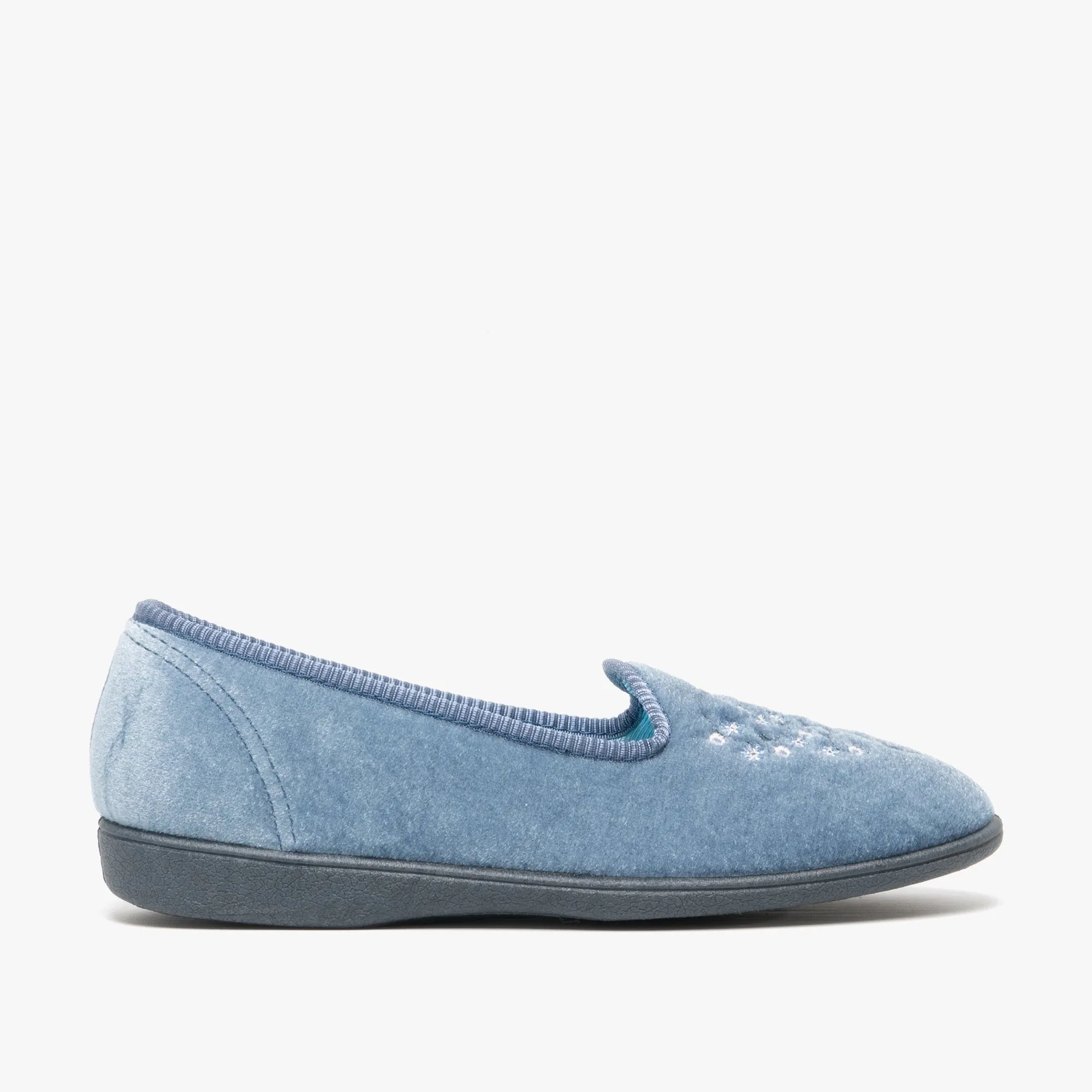 Sleepers NIETA Womens Full Slippers Blueberry sold by Shuperb