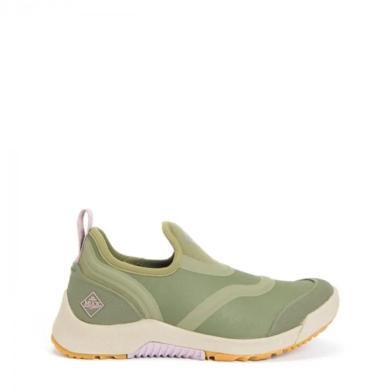 OUTSCAPE LOW Ladies Rubber/Neoprene Waterproof Shoes Dark Green sold by Shuperb