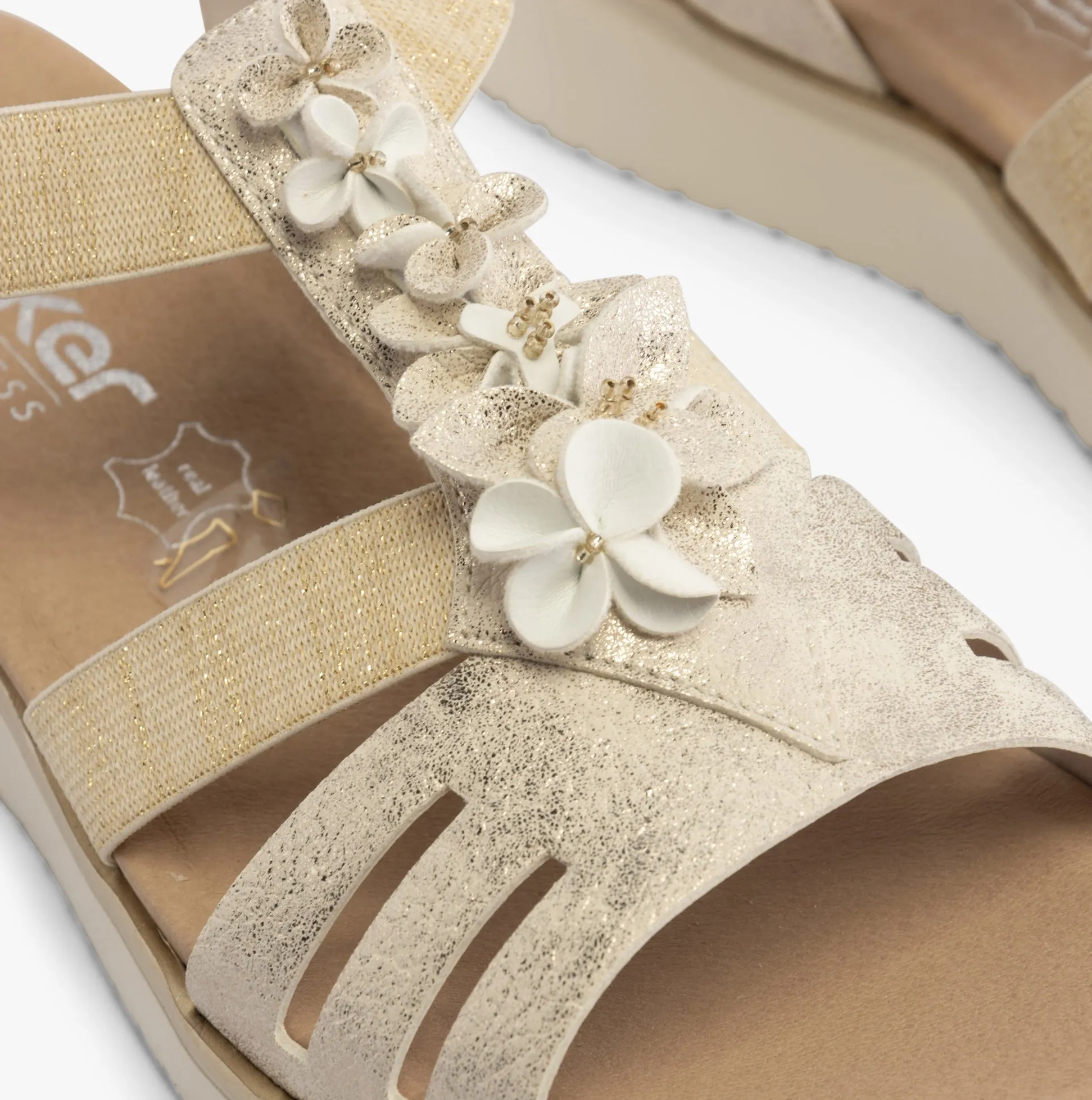 Rieker V3788-60 Womens Sandals Beige sold by Shuperb product image thumbnail 2