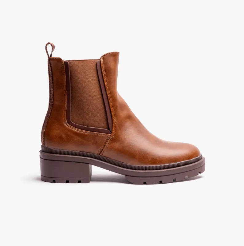 Rocket Dog IGGIE Womens Chelsea Boots Cognac sold by Shuperb