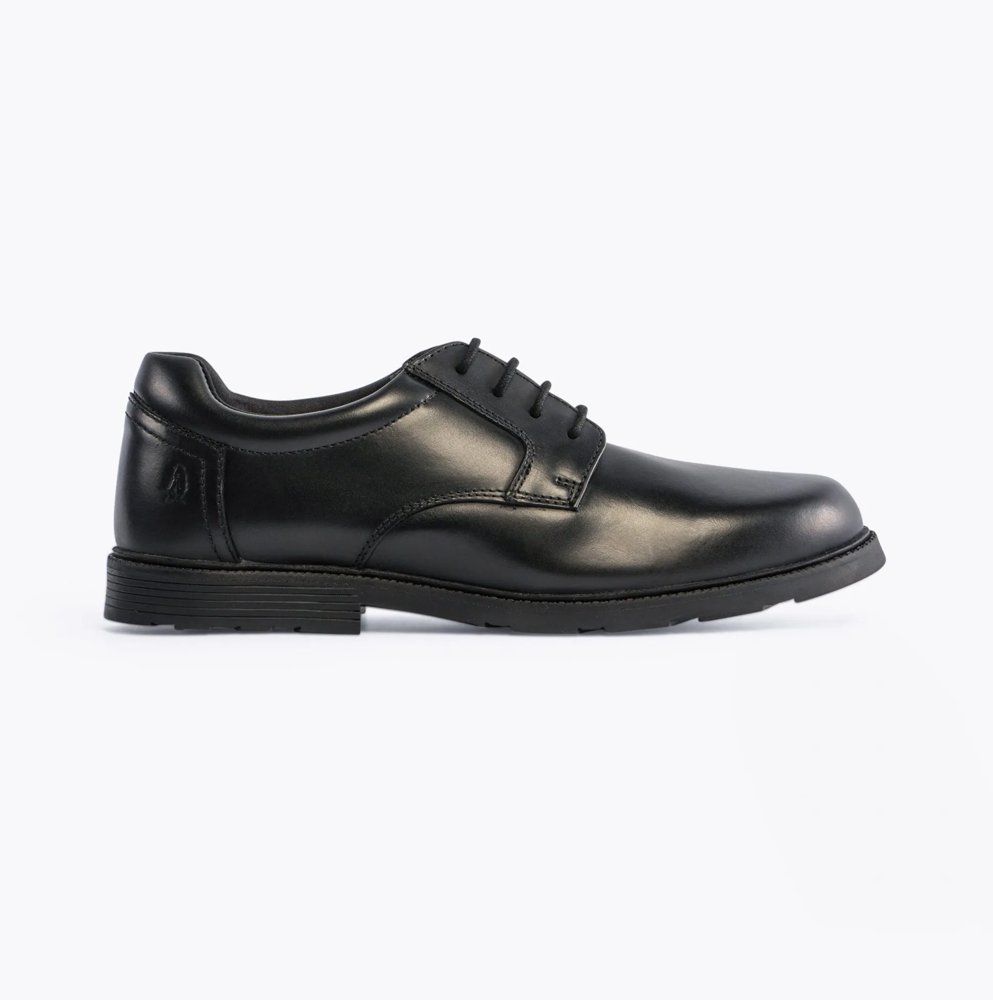 Hush Puppies OLIVER SNR Boys Shoes Black sold by Shuperb