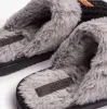 FOXY Womens Slippers Black sold by Shuperb