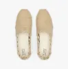 TOMS ALPARGATA Womens Canvas Espadrille Natural sold by Shuperb
