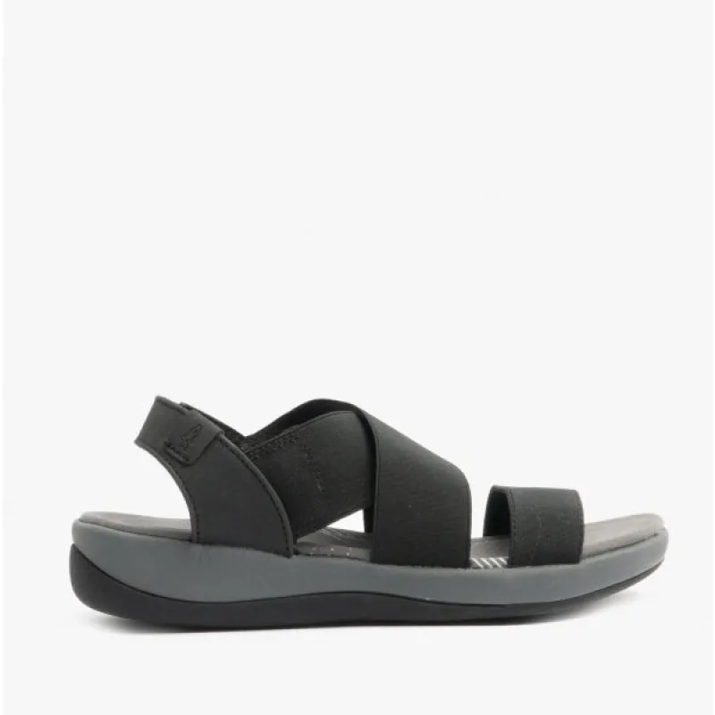 Hush Puppies SOPHIA Womens Sports Sandals Black sold by Shuperb